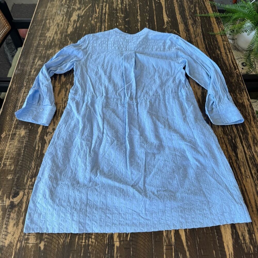 See by Chloé - Light Blue Chambray Tie Dress – Size Mediu - Picture 14 of 17